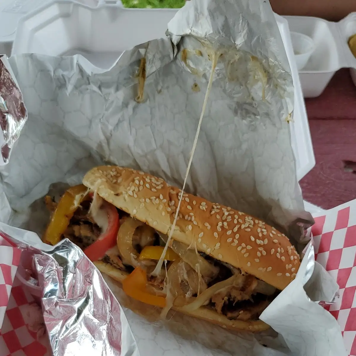 Philly Cheese Steak and Tater Tots
