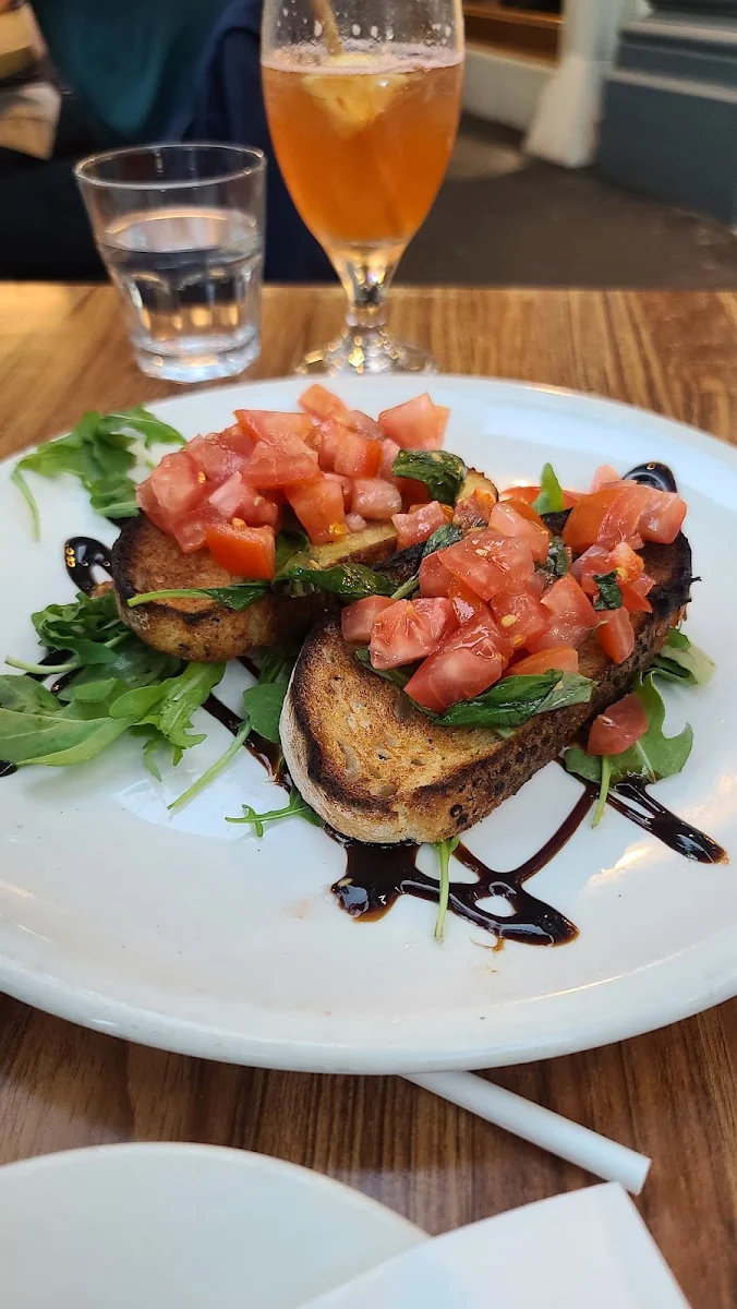 Bruschetta, University Cafe