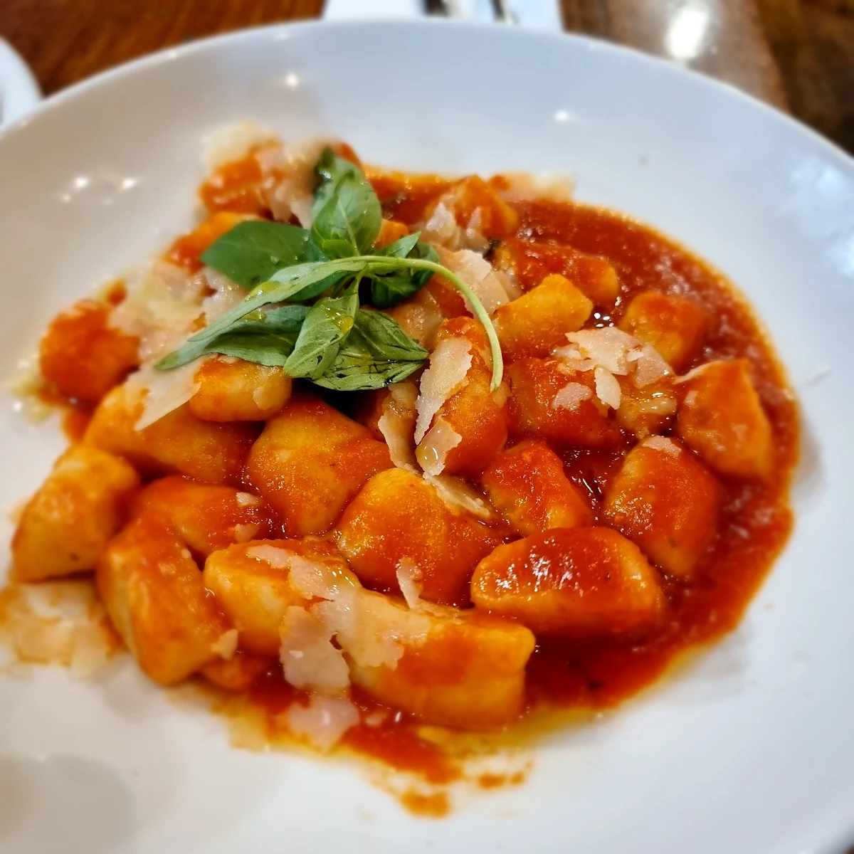 Gnocchi Al Pomodoro, University Cafe