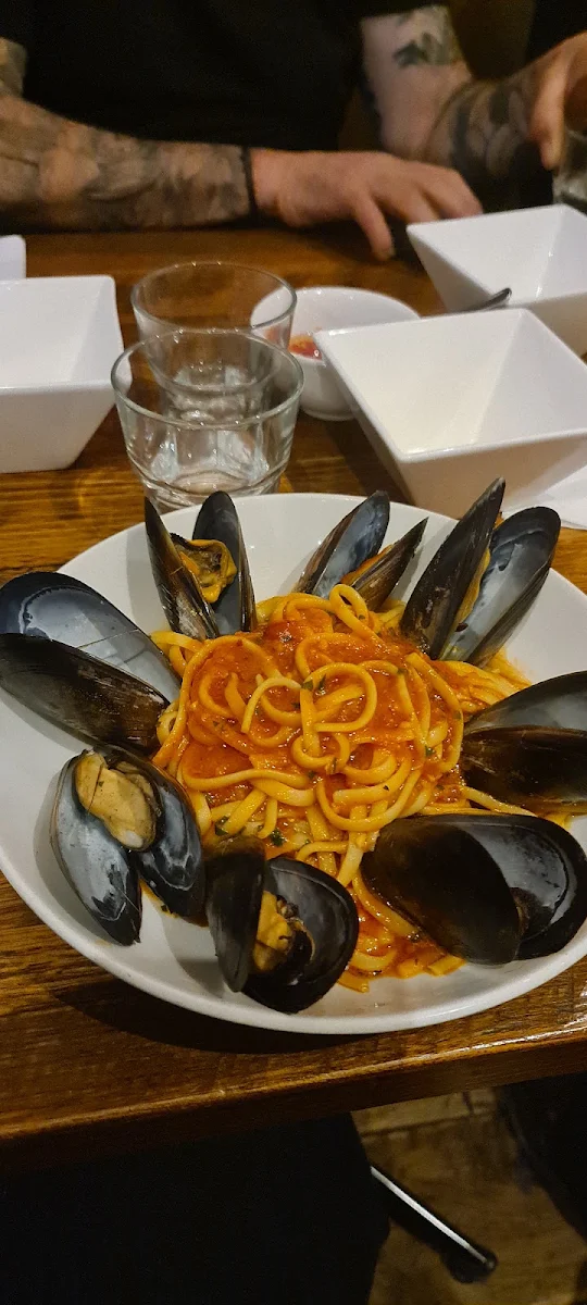 Spaghetti Marinara, University Cafe