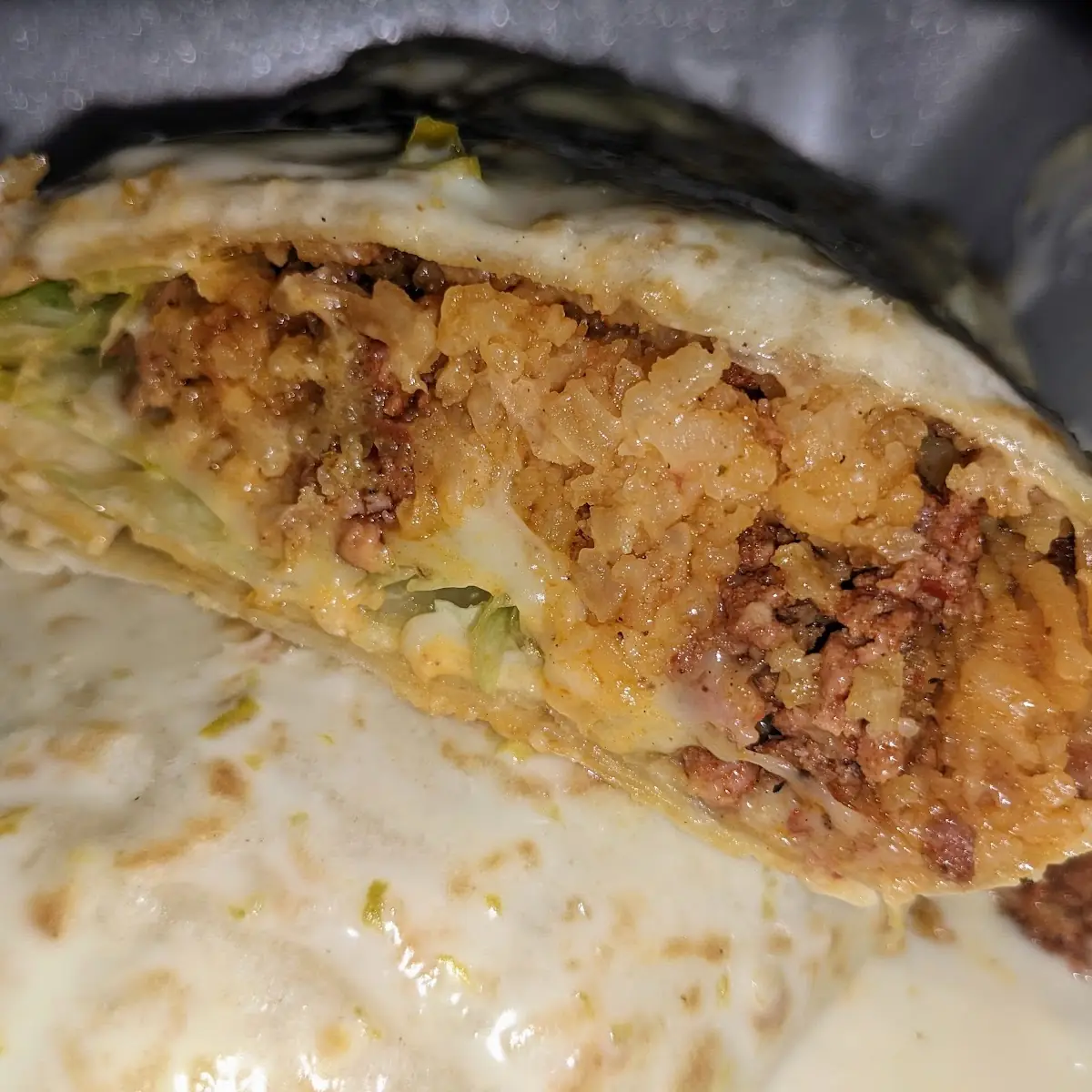 Chorizo Wet Burrito