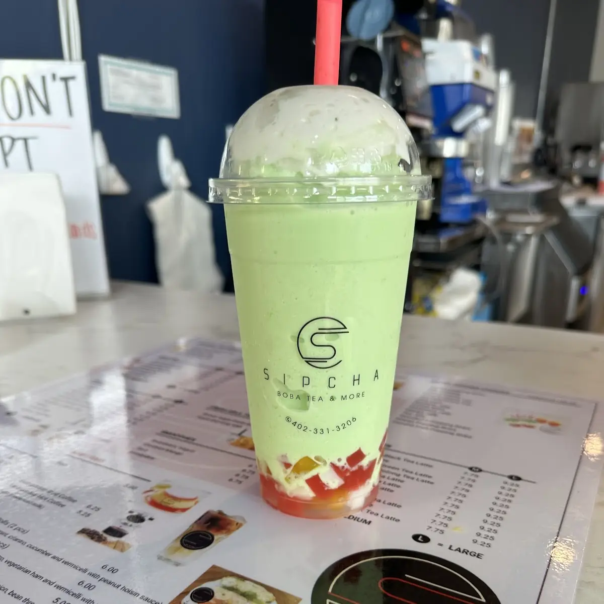 Jasmine Green Tea Latte