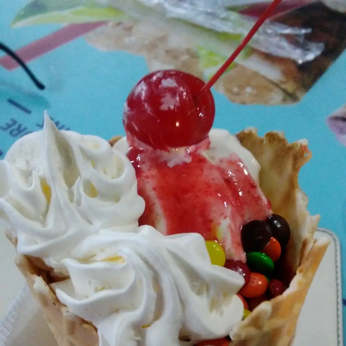 Waffle Cone Sundaes