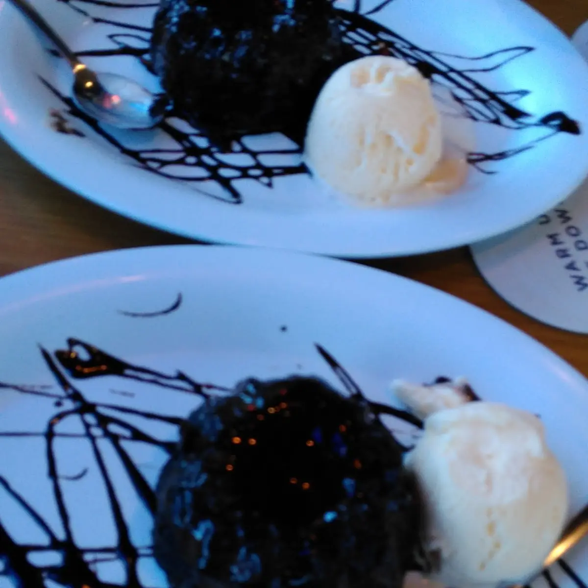 Chocolate Chip Lava Cookie & Vanilla Ice Cream