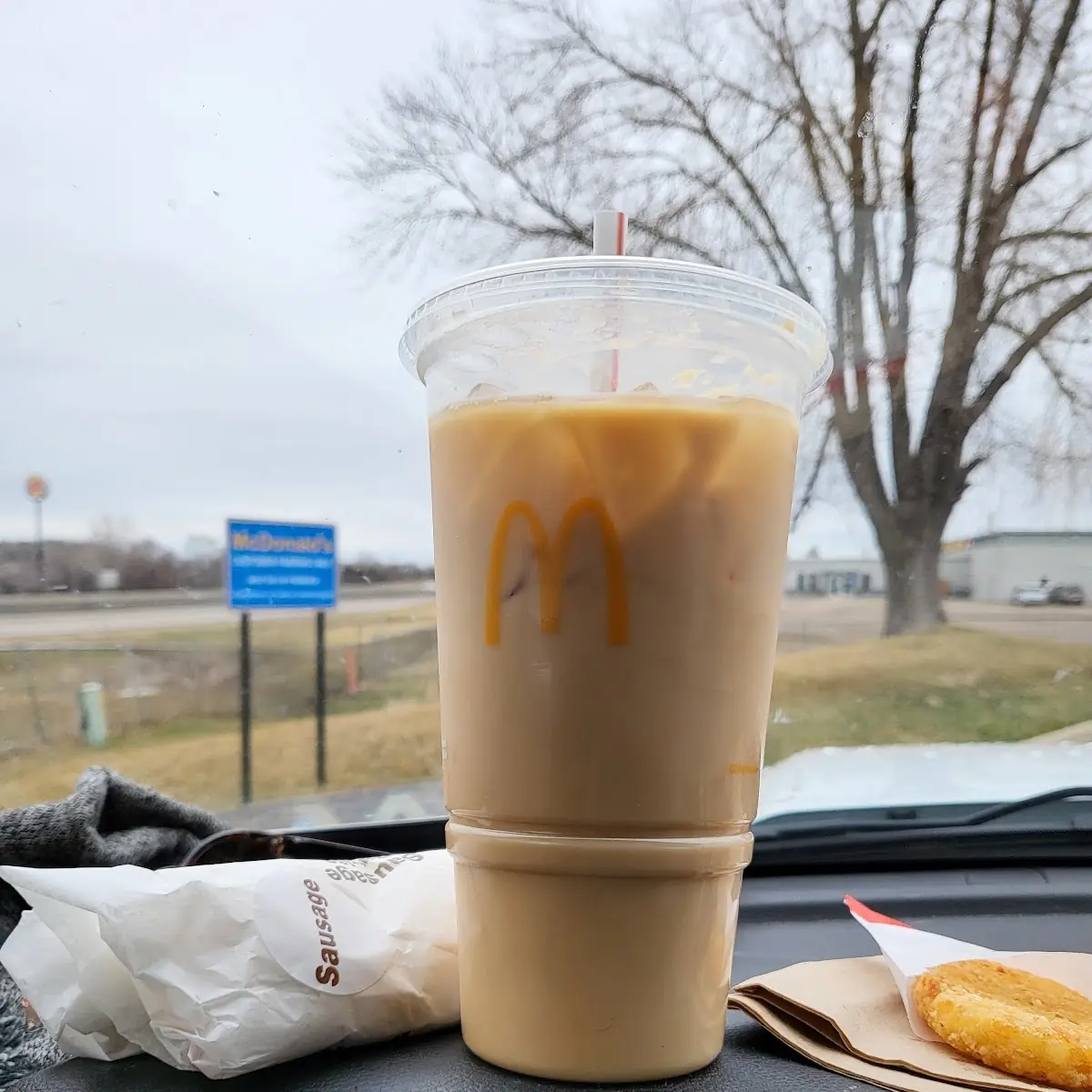 Hazelnut Iced Coffee