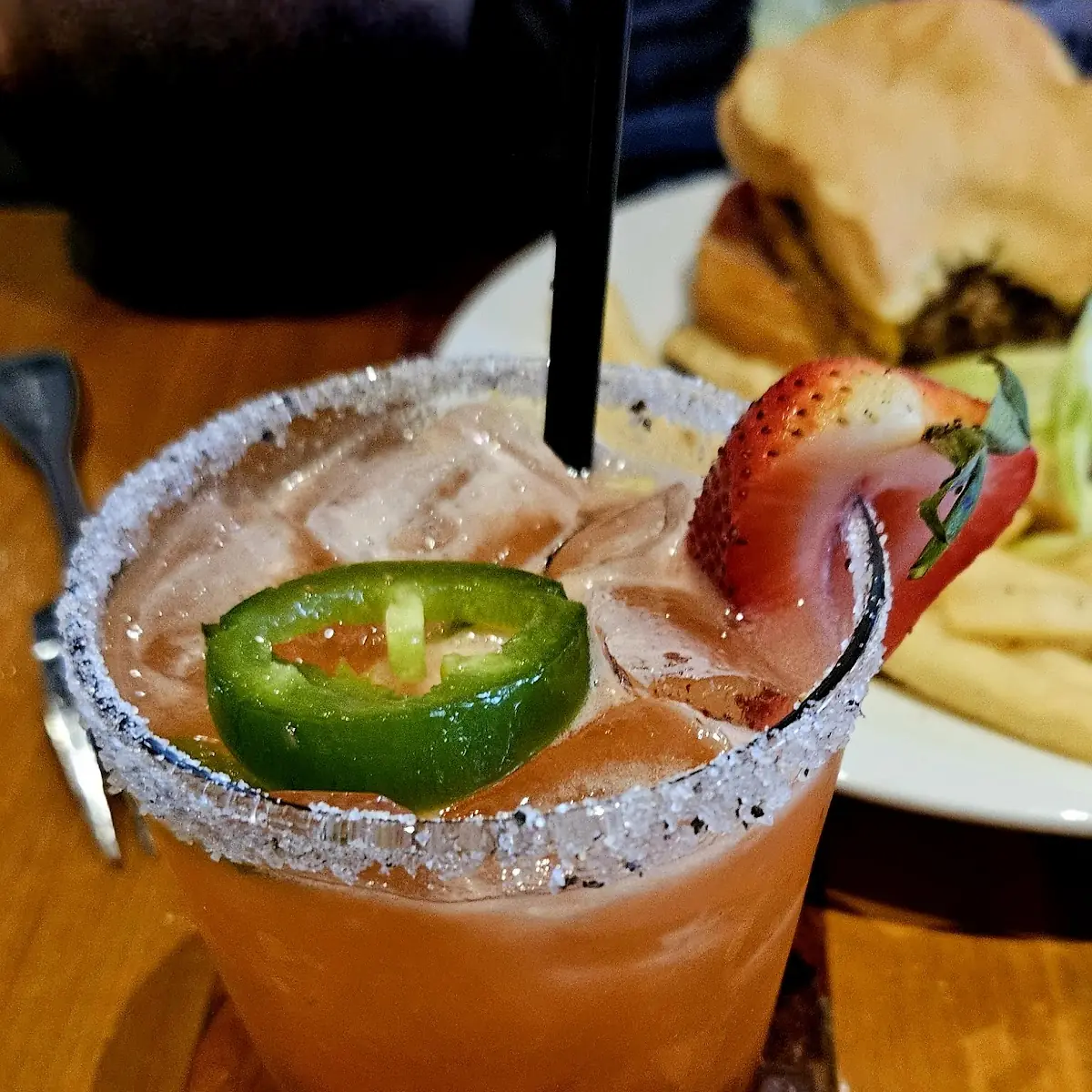 Strawberry Jalapeno Margarita