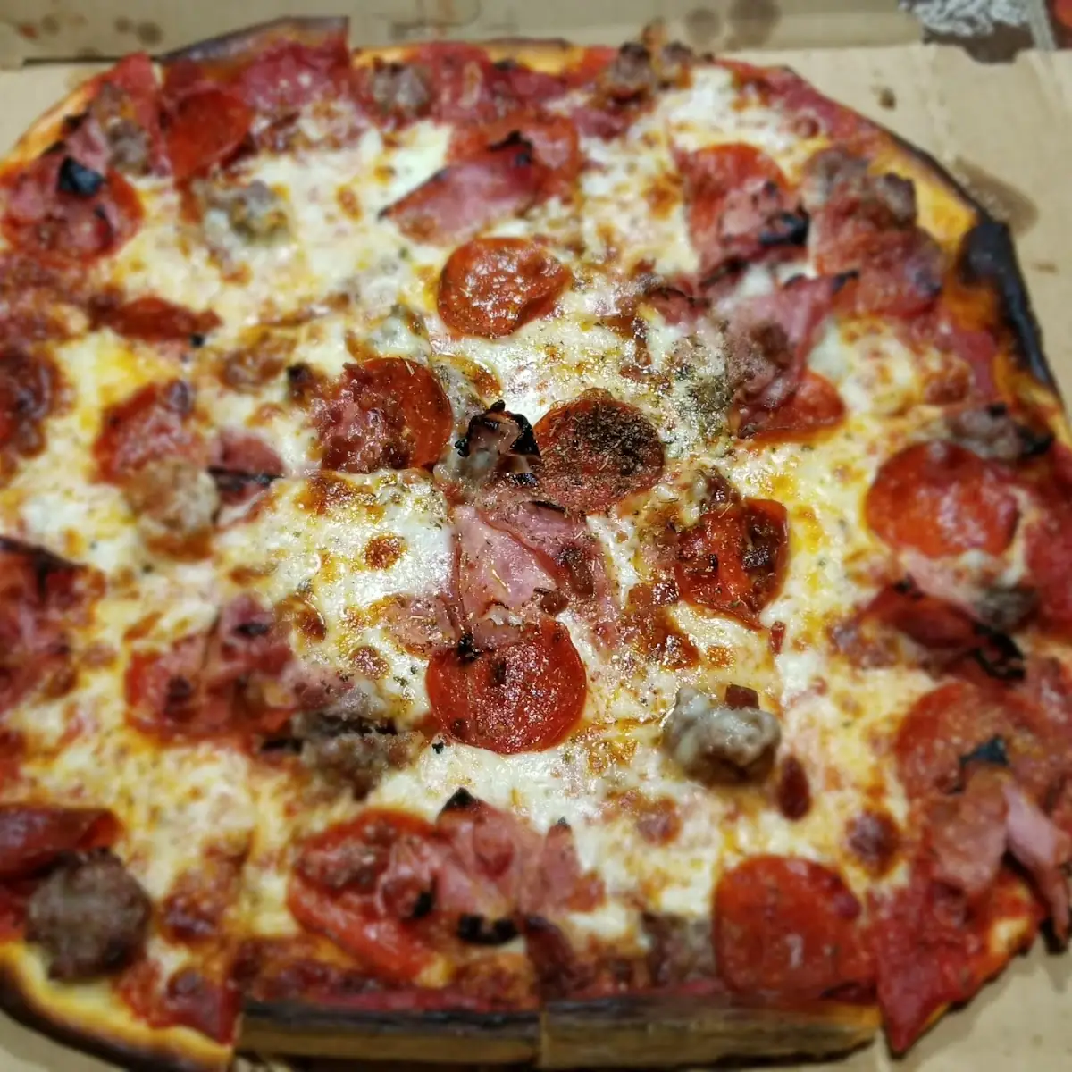 12 Inch Meat Pizza