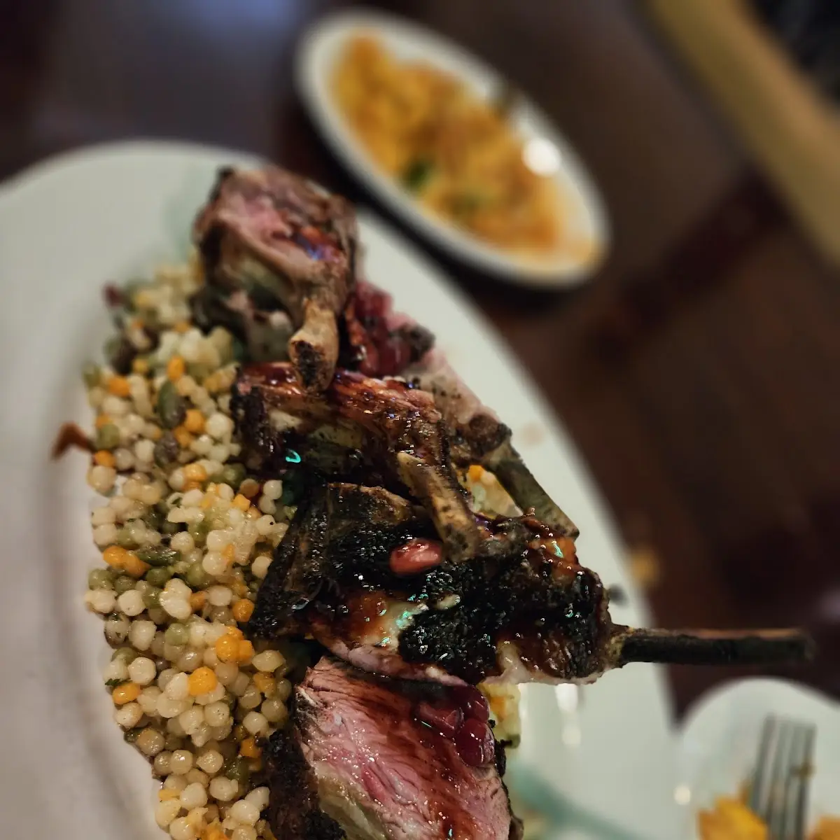 Lamb Chops with Couscous