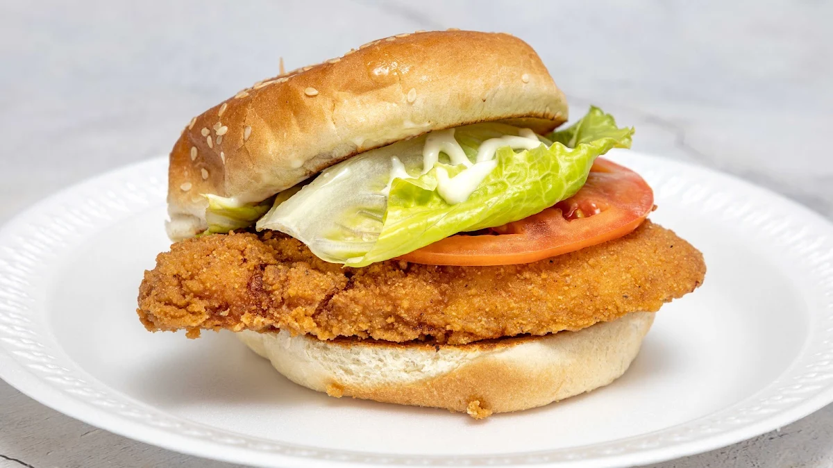 Crispy Chicken Burger, Fatboy Burgers