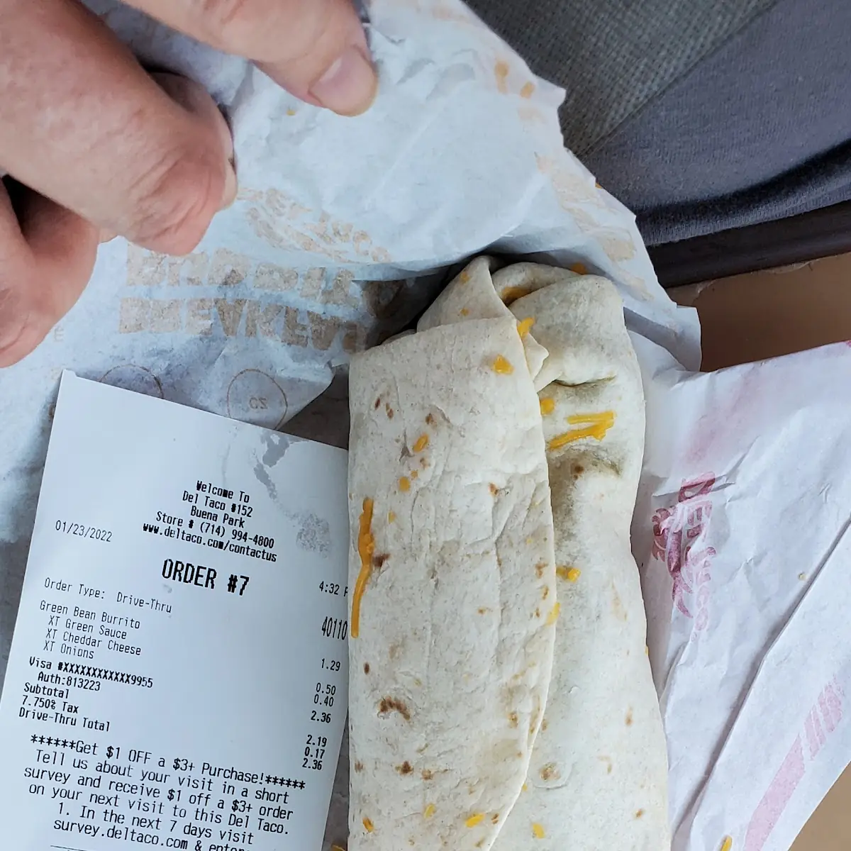 Bean Burrito