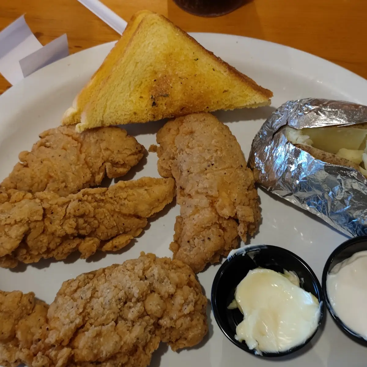 Chicken Strips with Potato