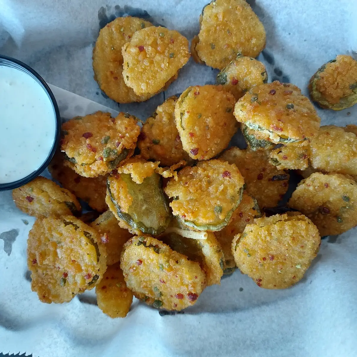 Deep Fried Pickle Chips