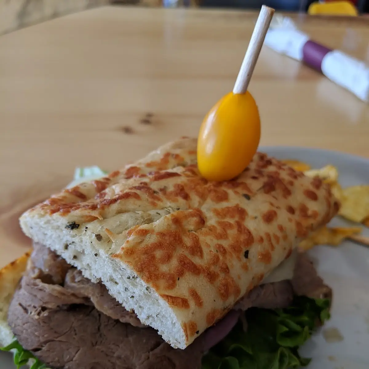 Shaved Prime Rib Sandwich
