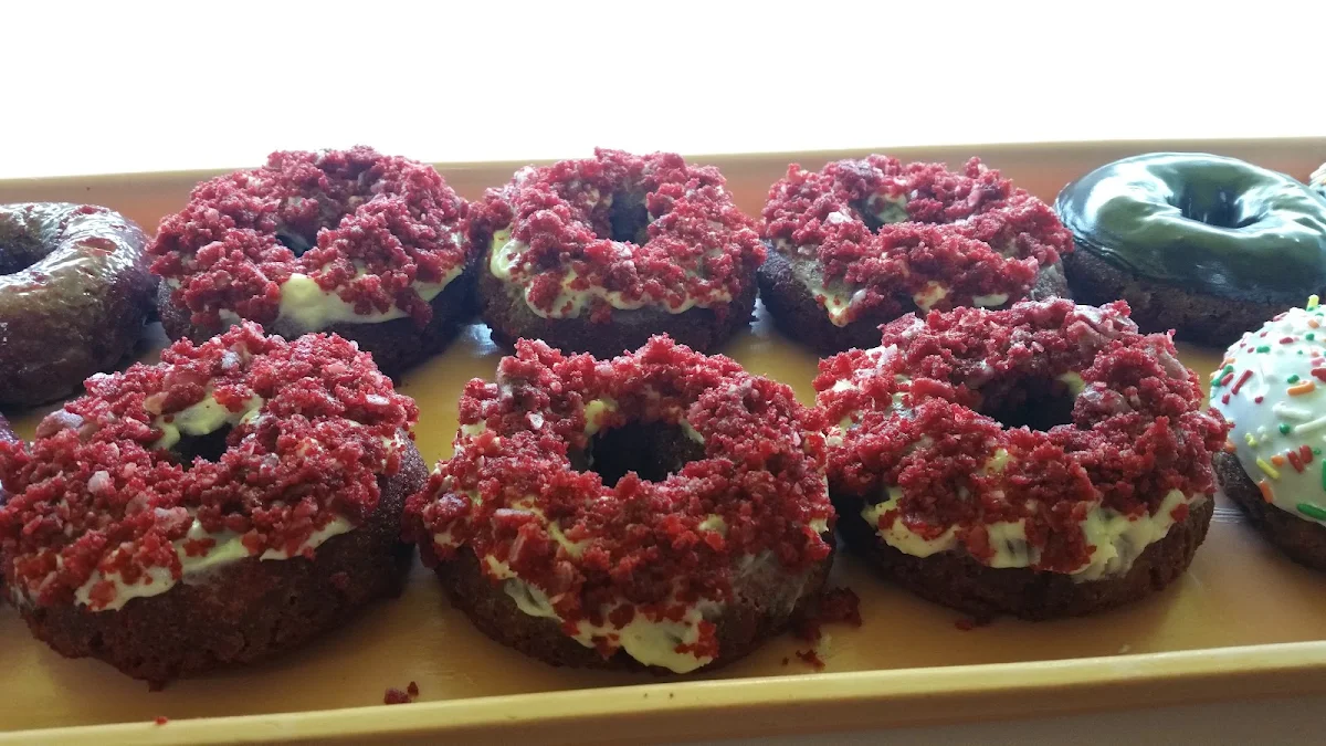 Red Velvet Cake Donuts