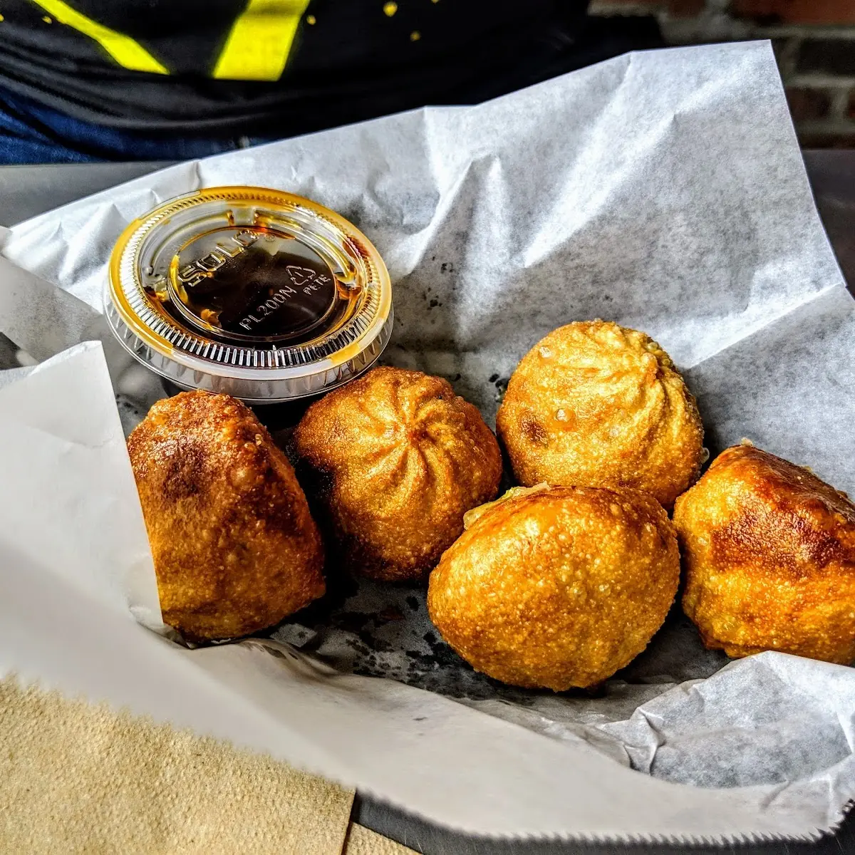 Pork Dumplings Cheese Steak Dumplings