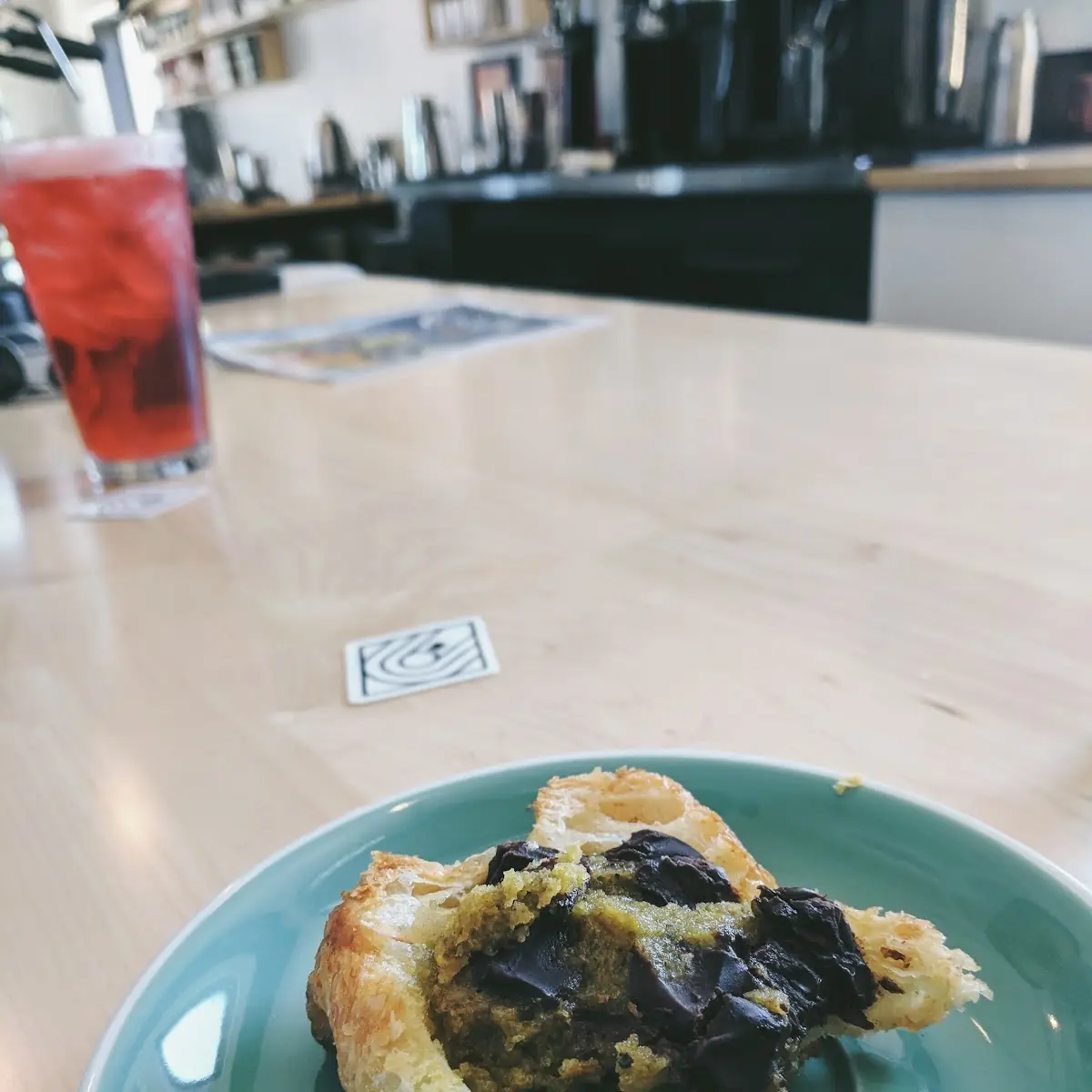 Chocolate Pistachio Croissant