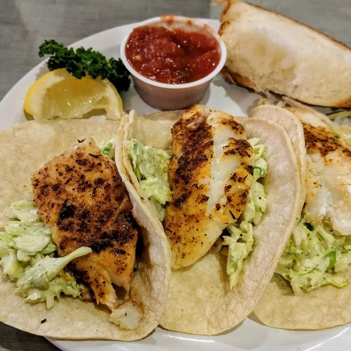 Cod Fish Tacos GF Option