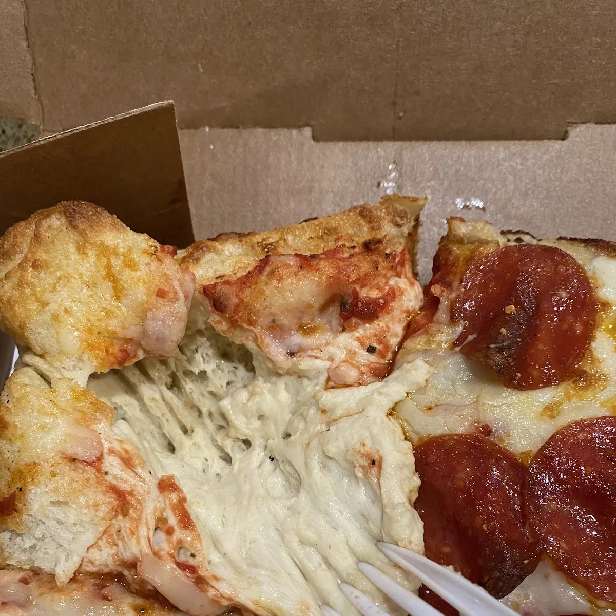 Large Stuff Crust Cheese Pizza