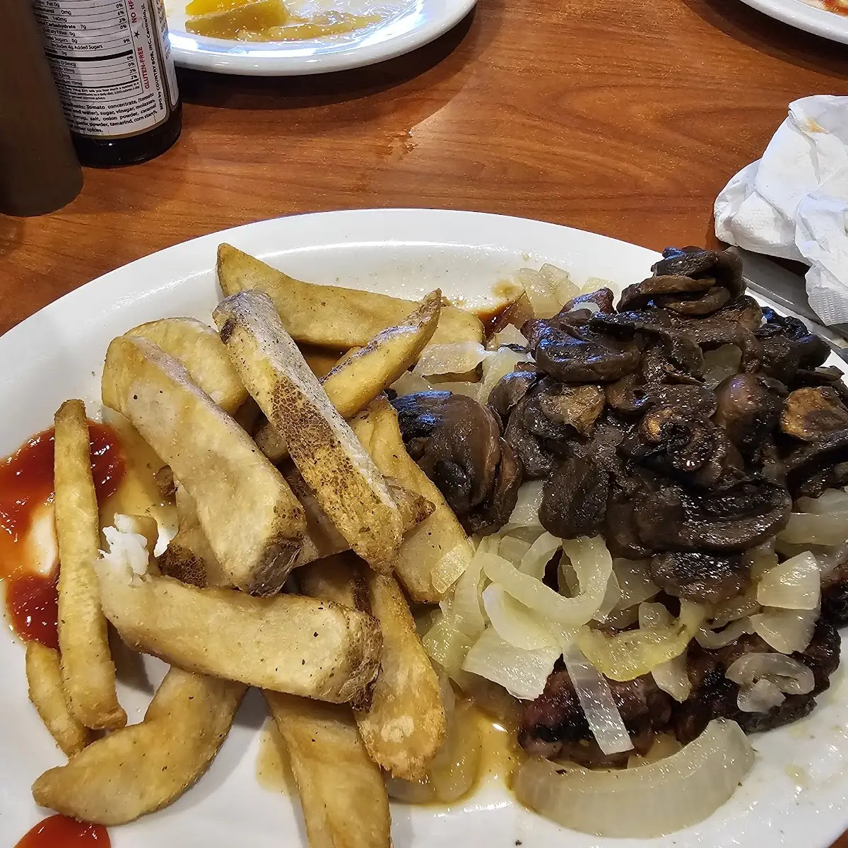 Double Sirloin Tips with Steak Fries