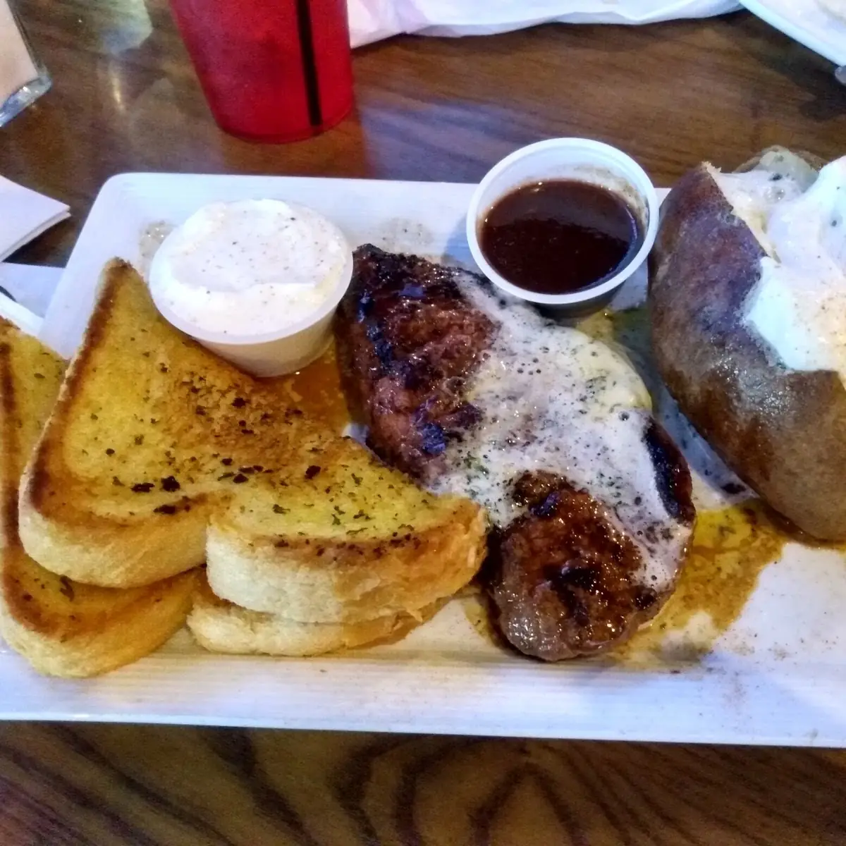 Steak with Baked Potato