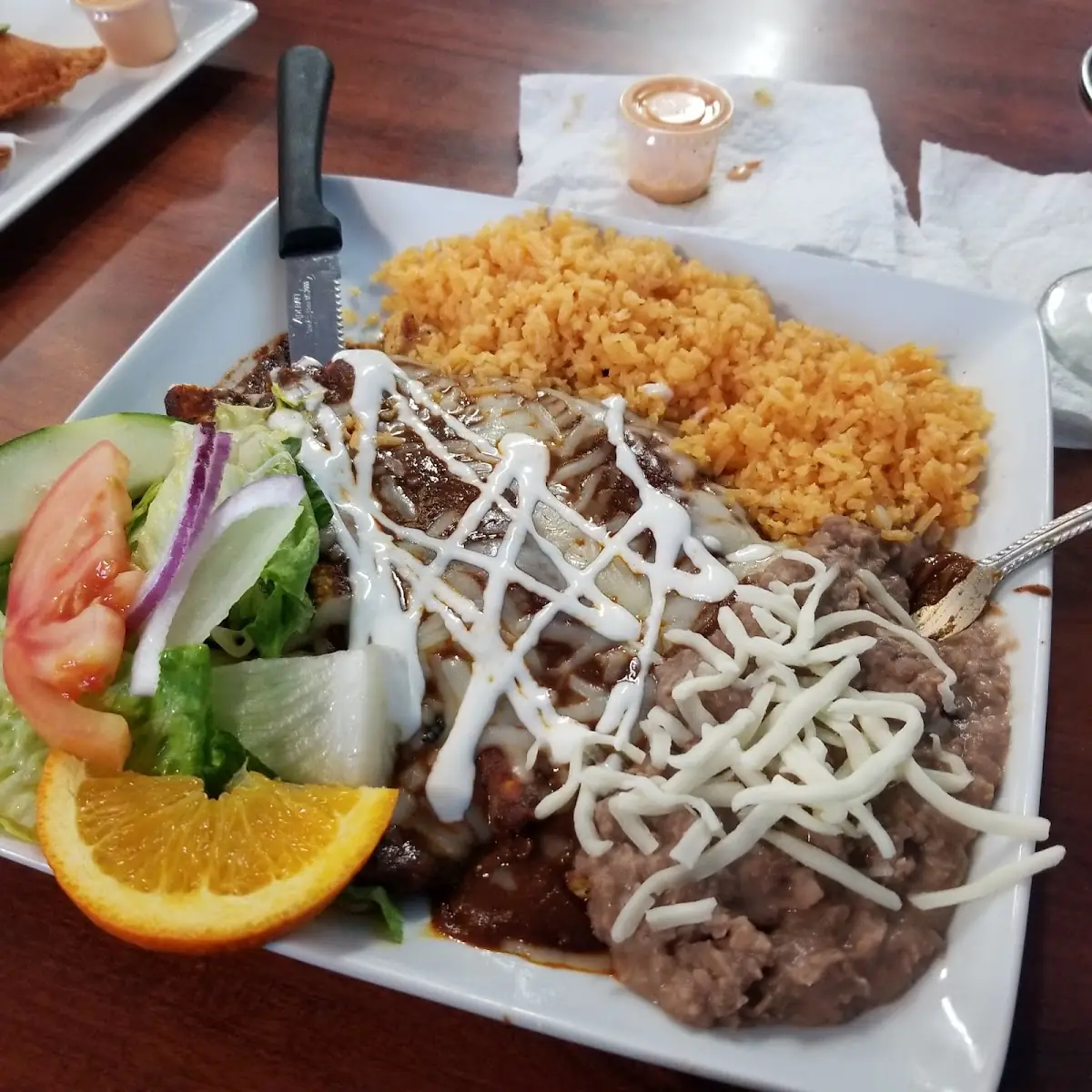 Enchiladas En Mole