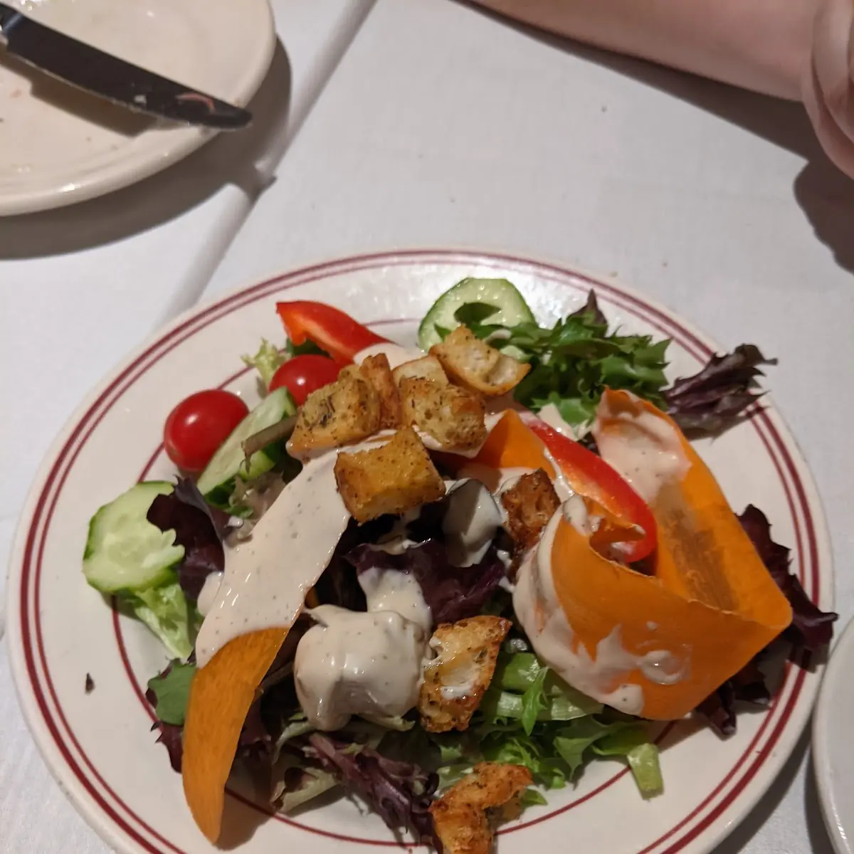 House Salad with Italian Dressing