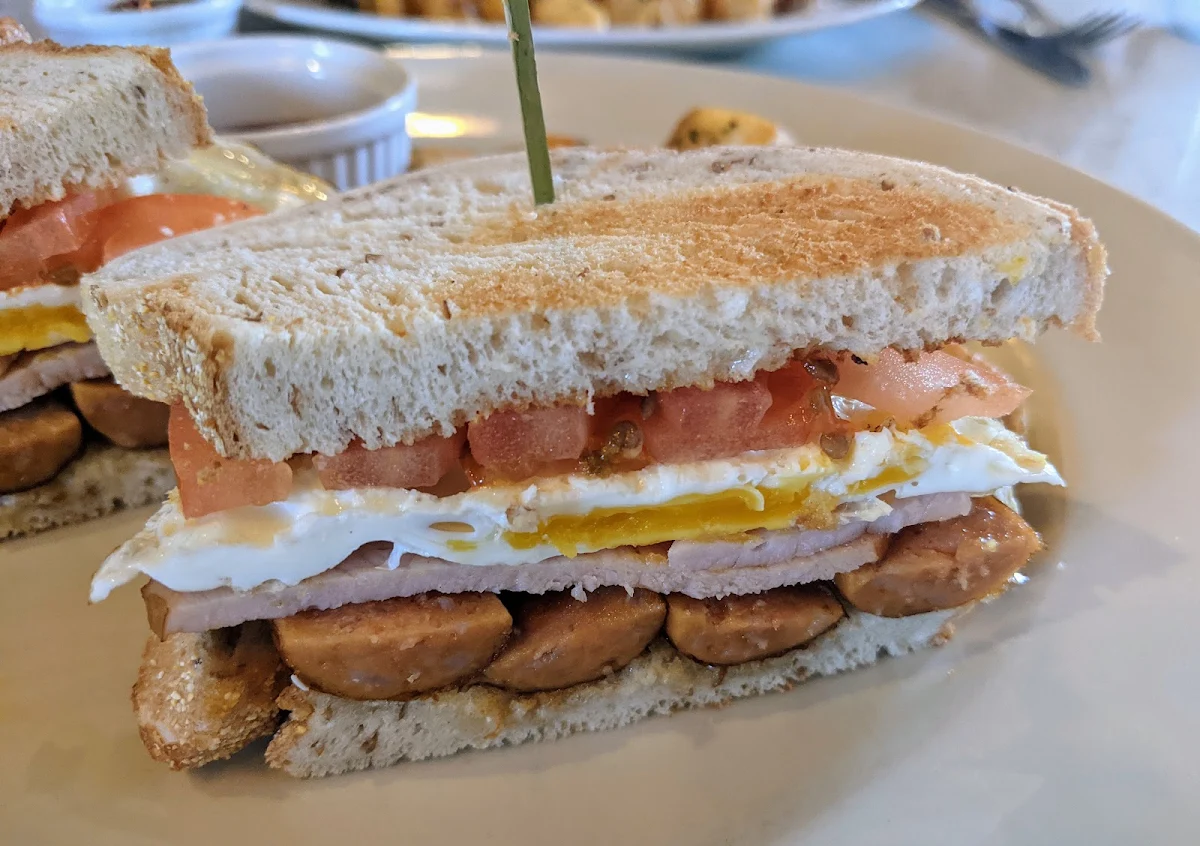 Breakfast Sandwich, The Hot Grill
