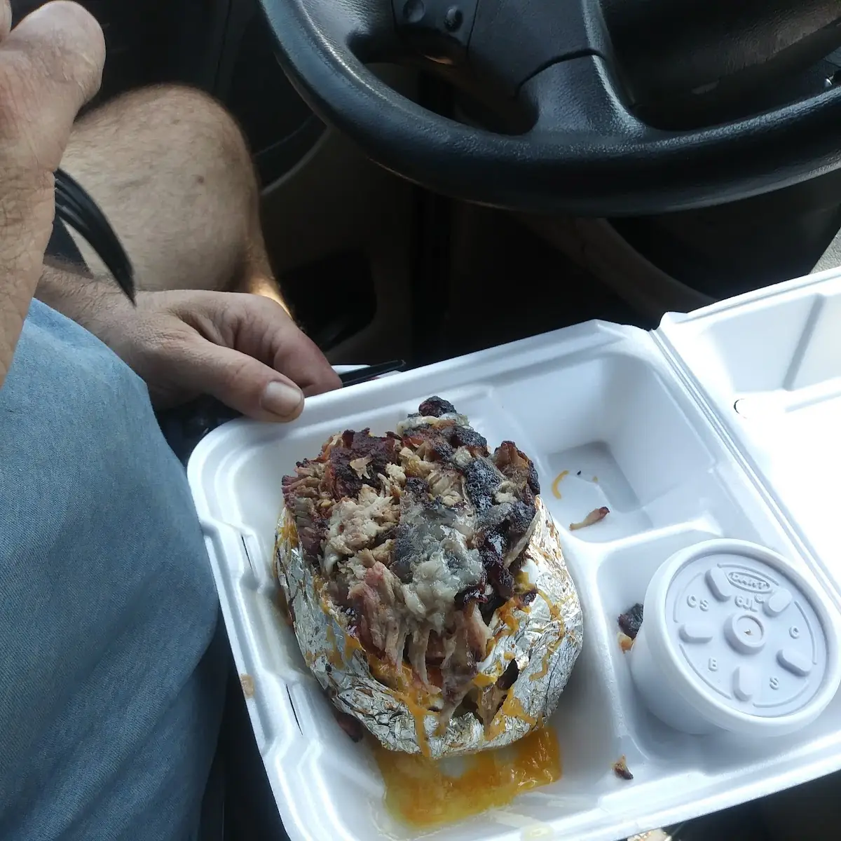 Double Barrel Baked Potato