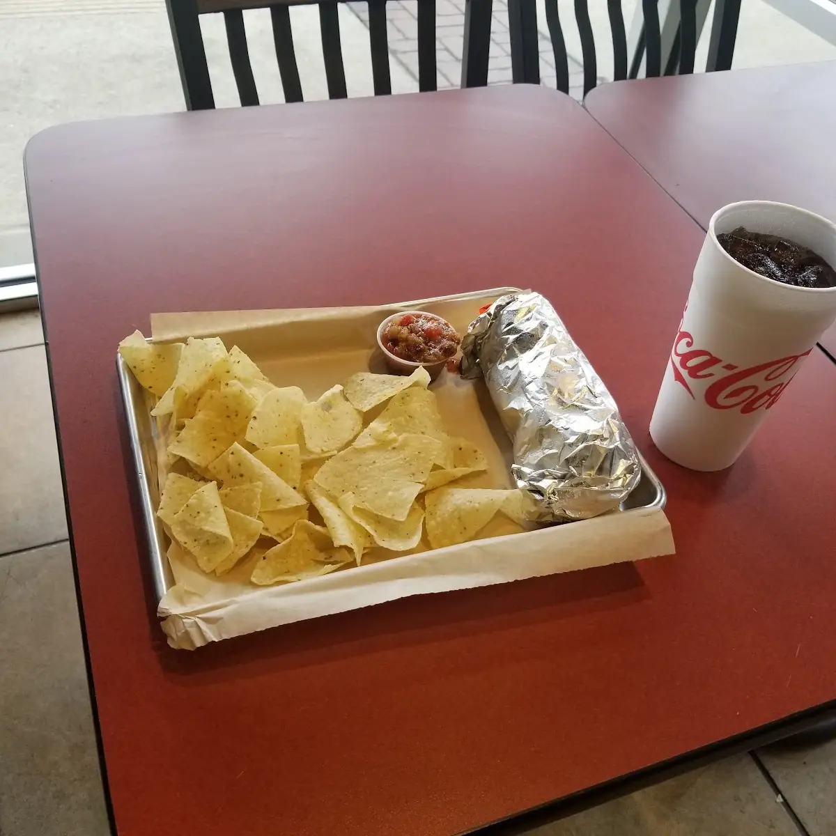 Ground Beef Burrito