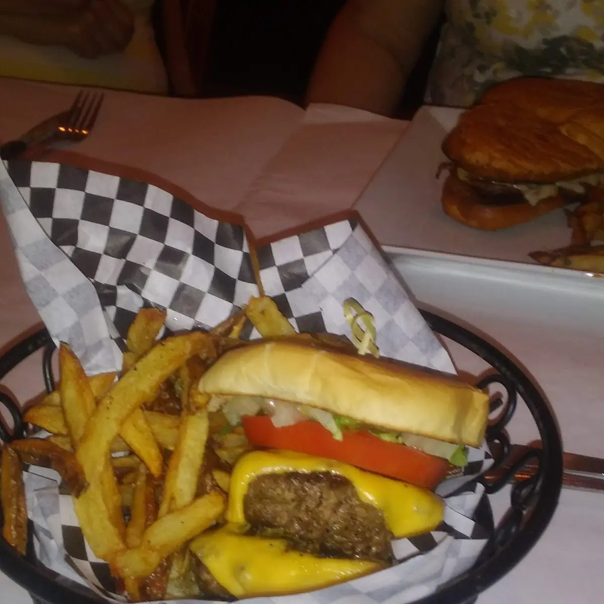Drive Through Double Cheeseburger