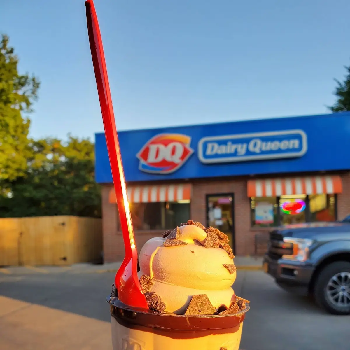 Reese's Peanut Butter Cup Blizzard Treat