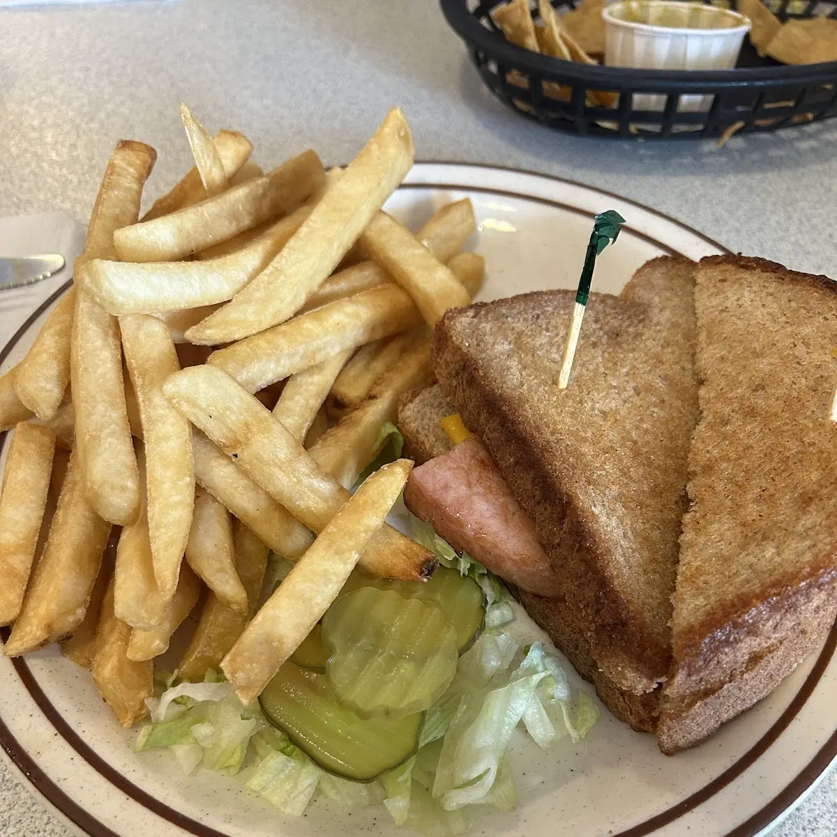Grill Ham and Cheese Sandwich