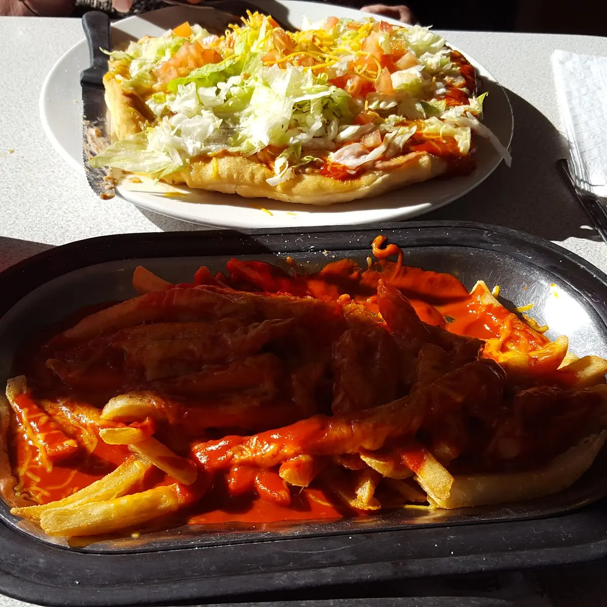 Red Chili Cheese Fries