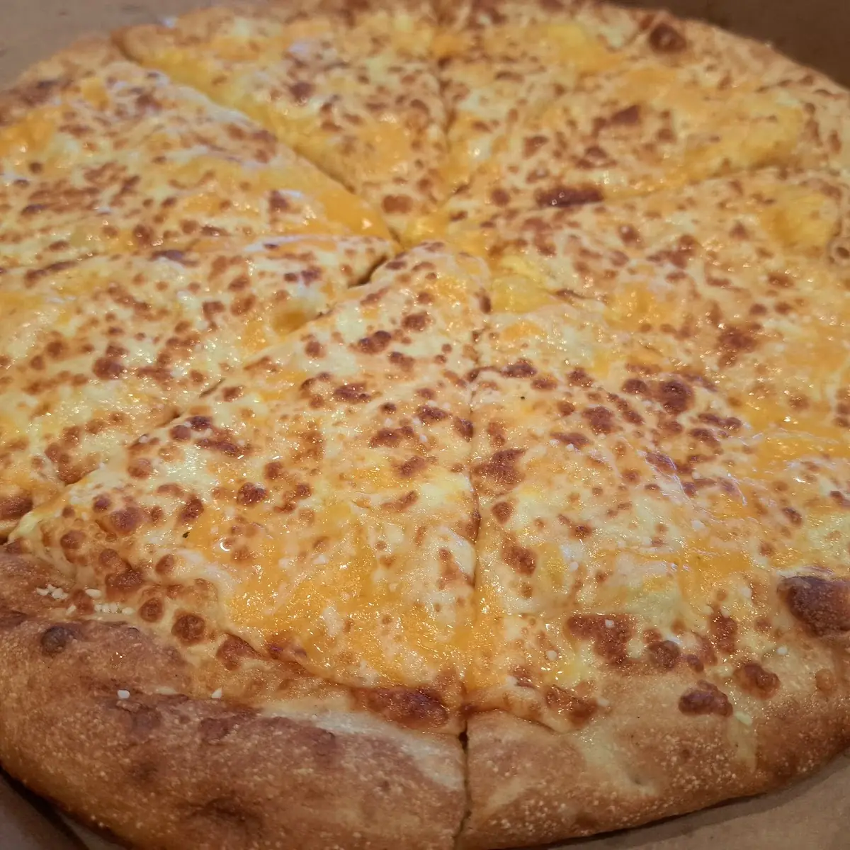Pretzel Cheese Pizza