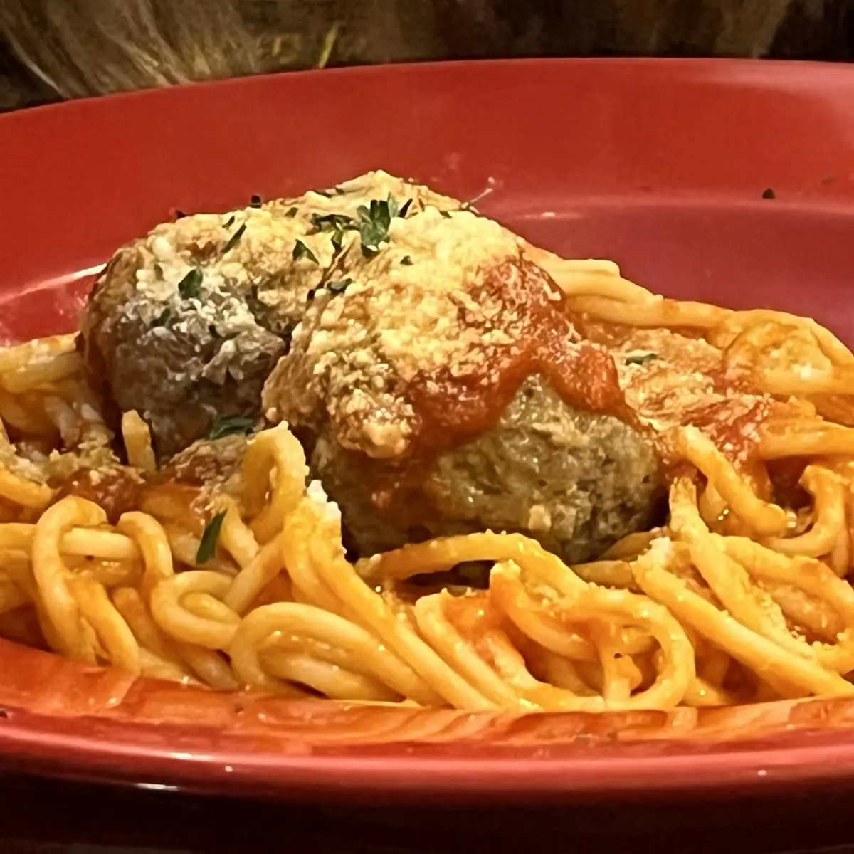 Spaghetti Meatballs