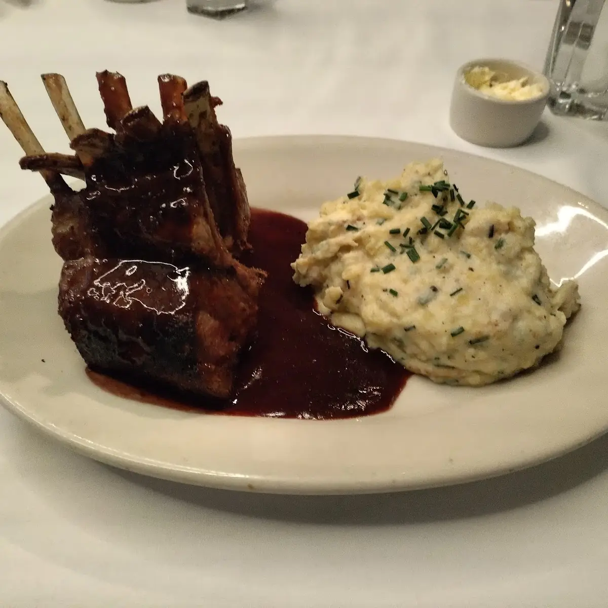 Grilled Rack of Lamb