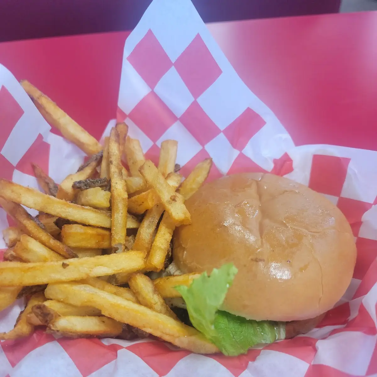 Double Cheeseburger Combo with Grilled Onions Grilled Mushrooms and Bacon