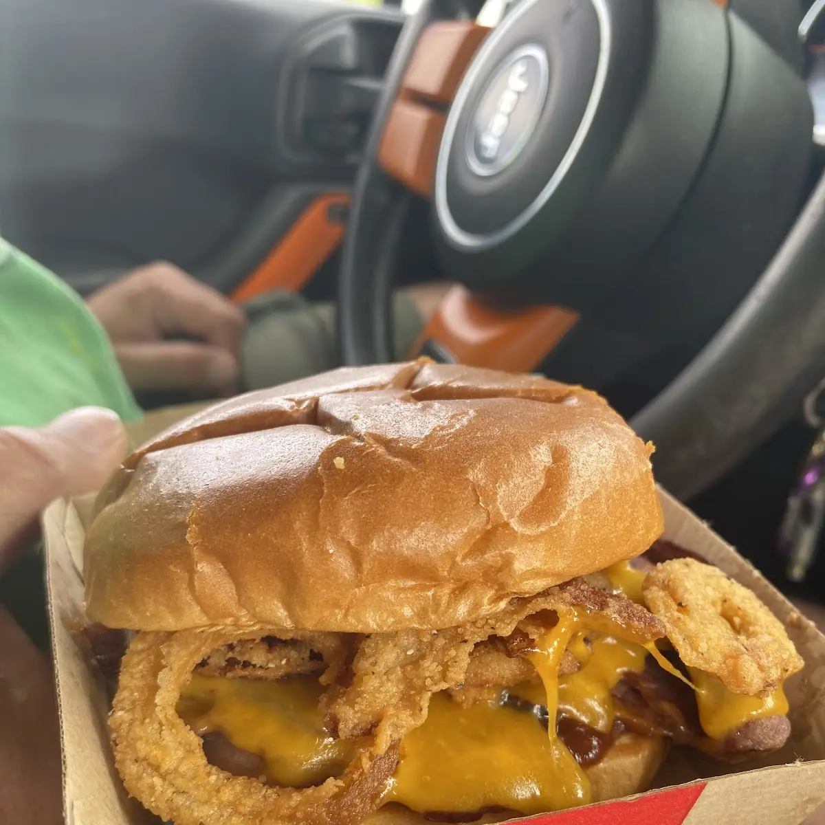 Quarter Pound Chopped Brisket Sandwich