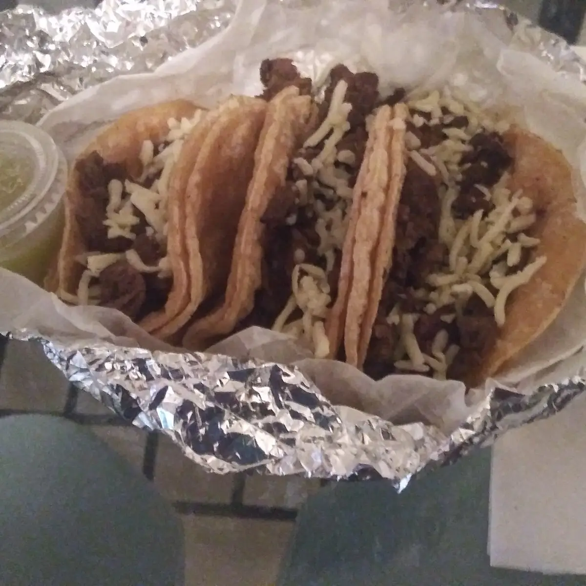 Taco Asada Just Cheese