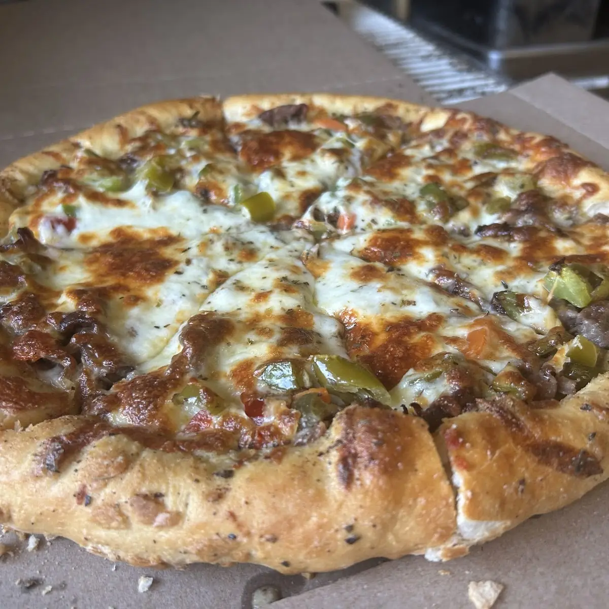 Philly Cheese Steak Pizza