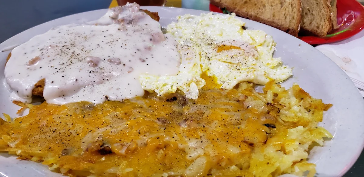 Chicken Fried Steak & Eggs