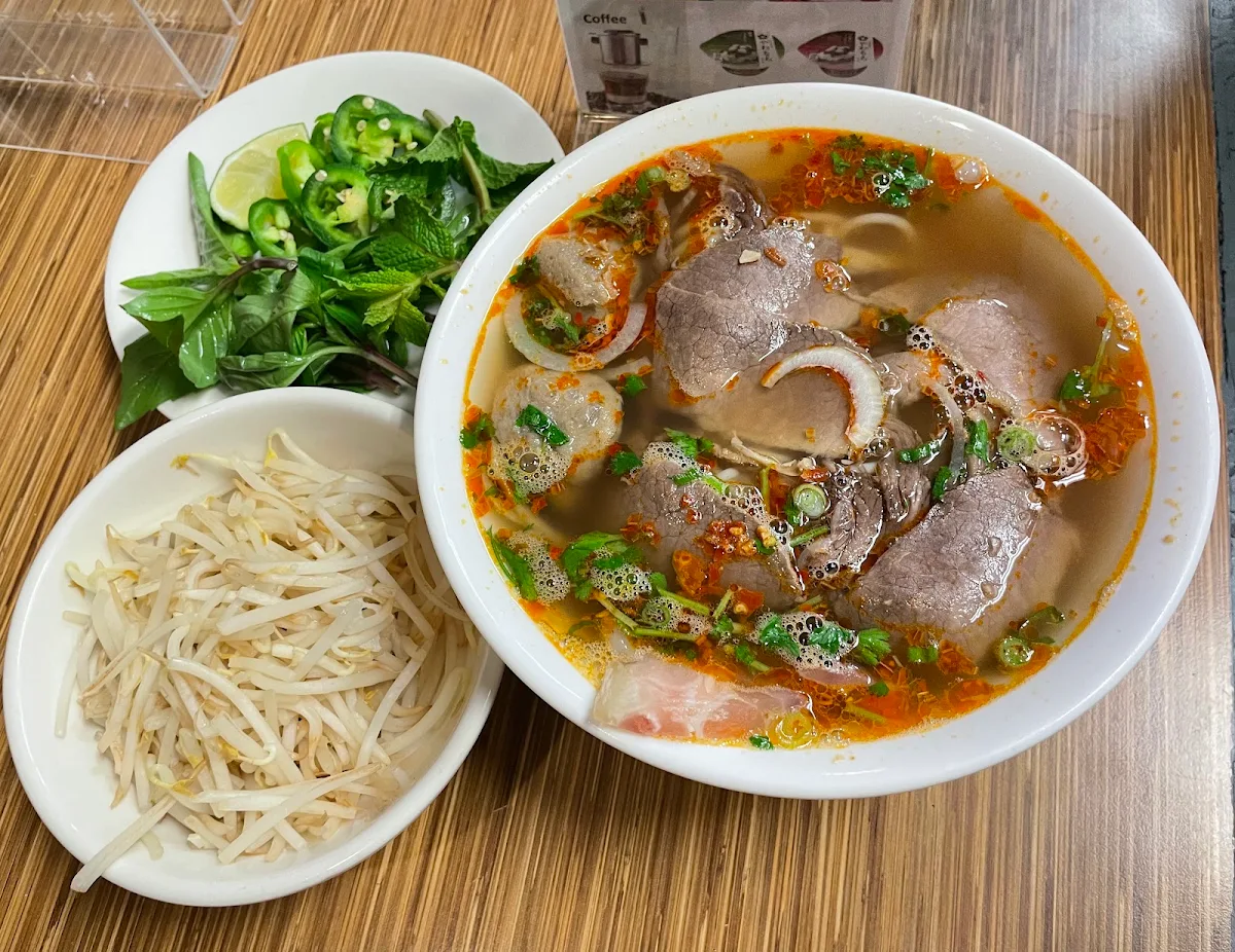 Bun Bo Hue Spicy Vietnamese Beef Noodle Soup