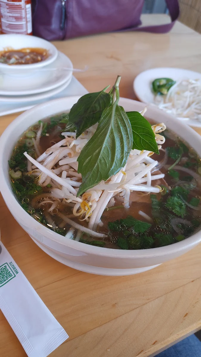 Flank Steak Pho Bowl of Soup