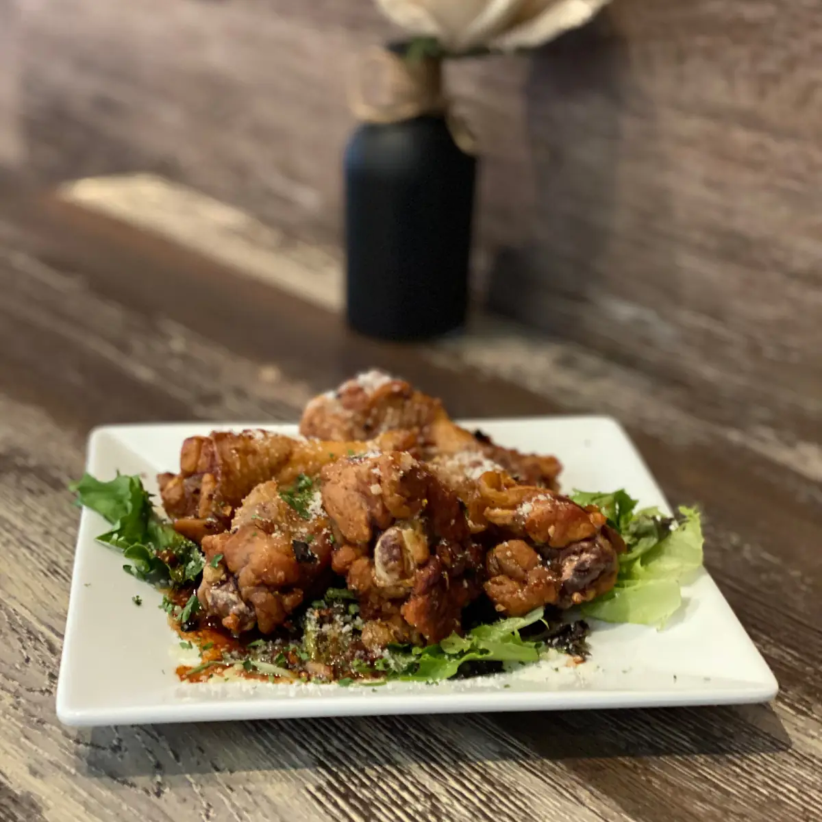 Smoked Garlic Parmesan Chicken Waaangs