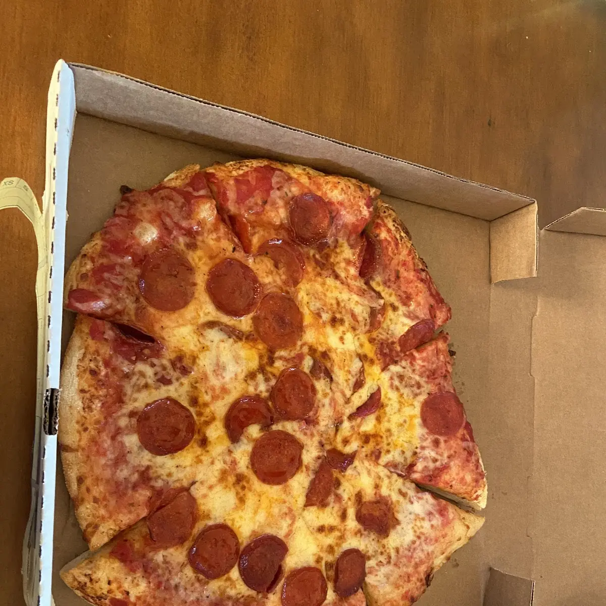 Pepperoni Pizza Extra Sauce