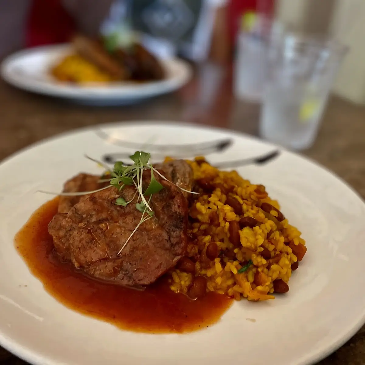 Pollo Y Arroz Mamposteao