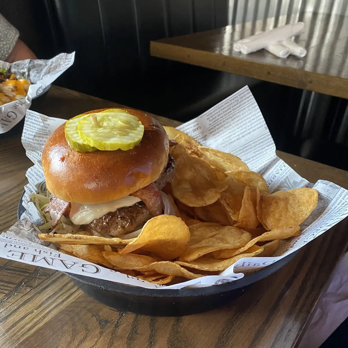 Bacon Cheese Burger