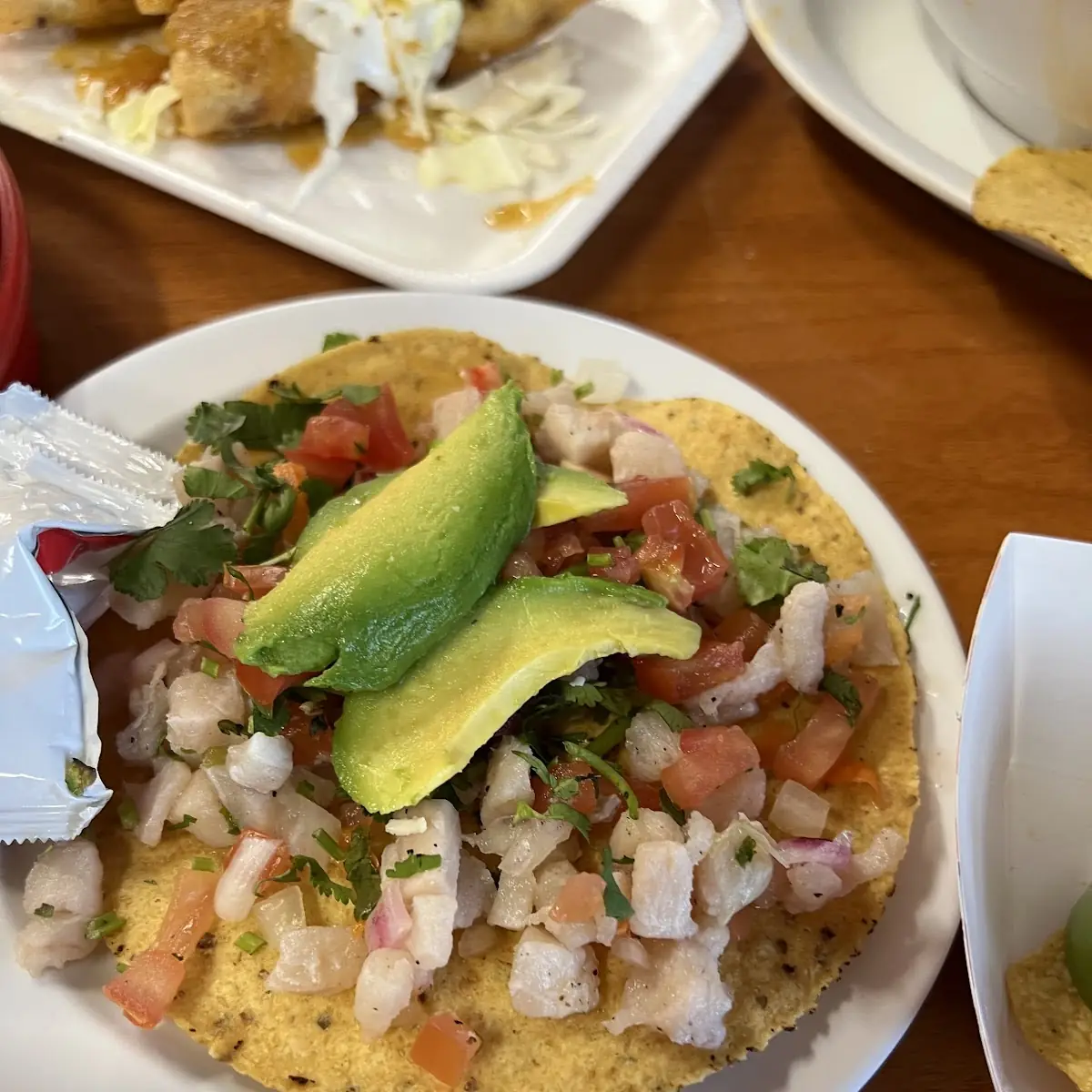 Ceviche Tostada