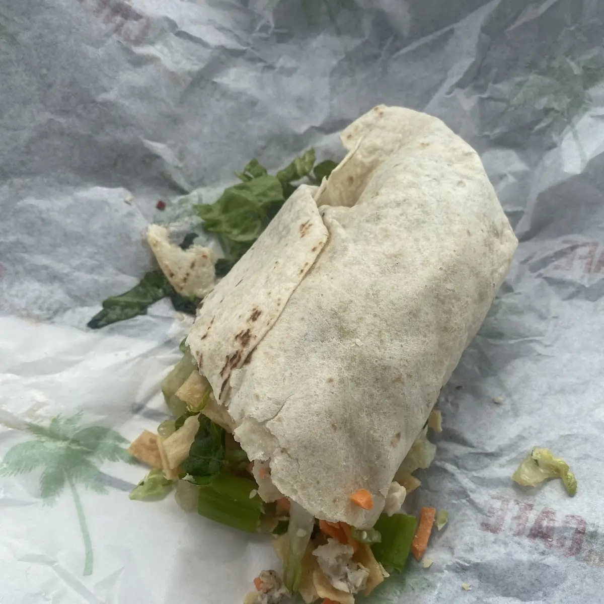 Thai Chicken Wrap