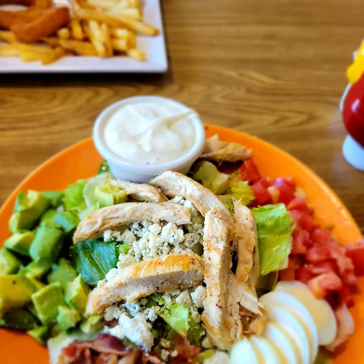 Cobb Salad with Extra Avocado Slices